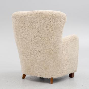 Peder Pedersen, attributed to . A Danish Modern armchair, 1930's/40's.