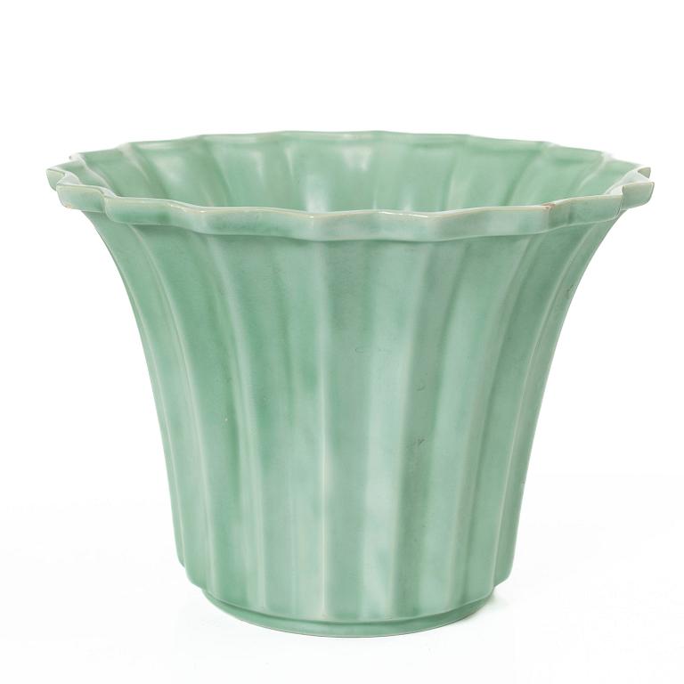 Arthur Percy, ytterfoder, "Alba", 3 st, porslin, Gefle Porslinsfabrik, Swedish Grace, 1930-tal.