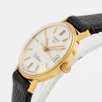 Tissot, 18K guld, Goldrun, armbandsur, 22 mm.