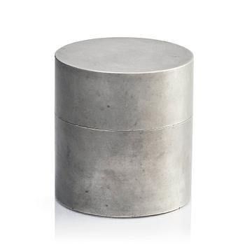 260. Nils Fougstedt, or Björn Trägårdh (1908-1998), a pewter box with cover, Svenskt Tenn, Stockholm 1932.