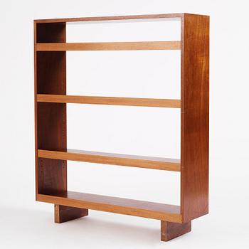 Josef Frank, a mahogany bookcase, Firma Svenskt Tenn, mid-20th century.