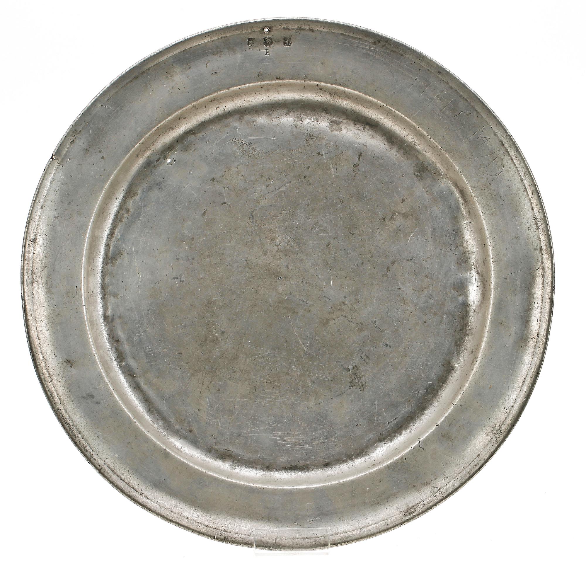 FAT, tenn, Karlskrona, Johan Christoffer Georgi, verksam 1732-54.