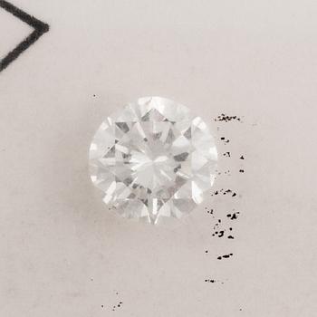 Briljantslipad diamant, oinfattad, 1,02 ct. Certifikat Antwerpen HRD.