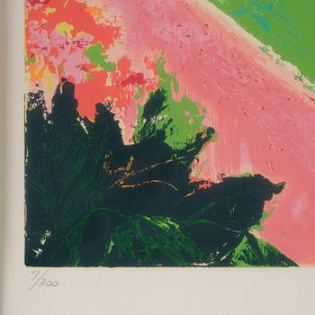 LeRoy Neiman, Lendl vs McEnroe.