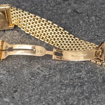 Cartier, Tank, "Pavé Dial", "Diamond Case", ca 1981.