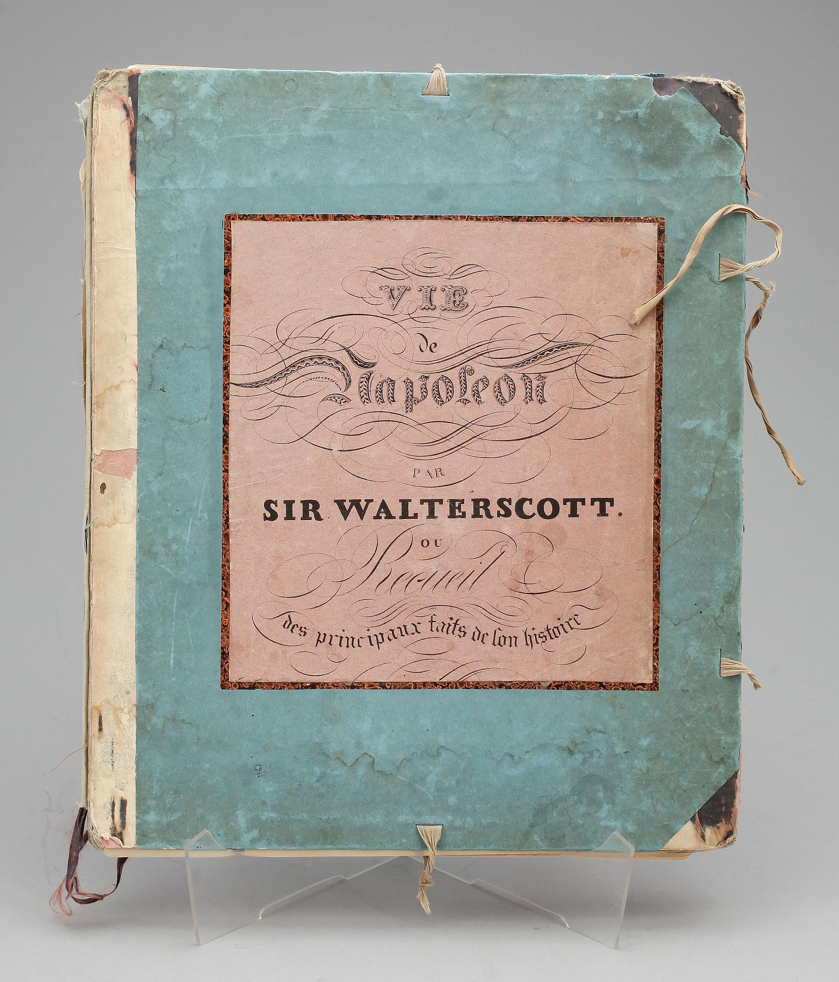 BOK, Sir Walter Scott: Vie de Napoleon par Sir Walter Scott, ou Recueil dés principaux faits de lon.