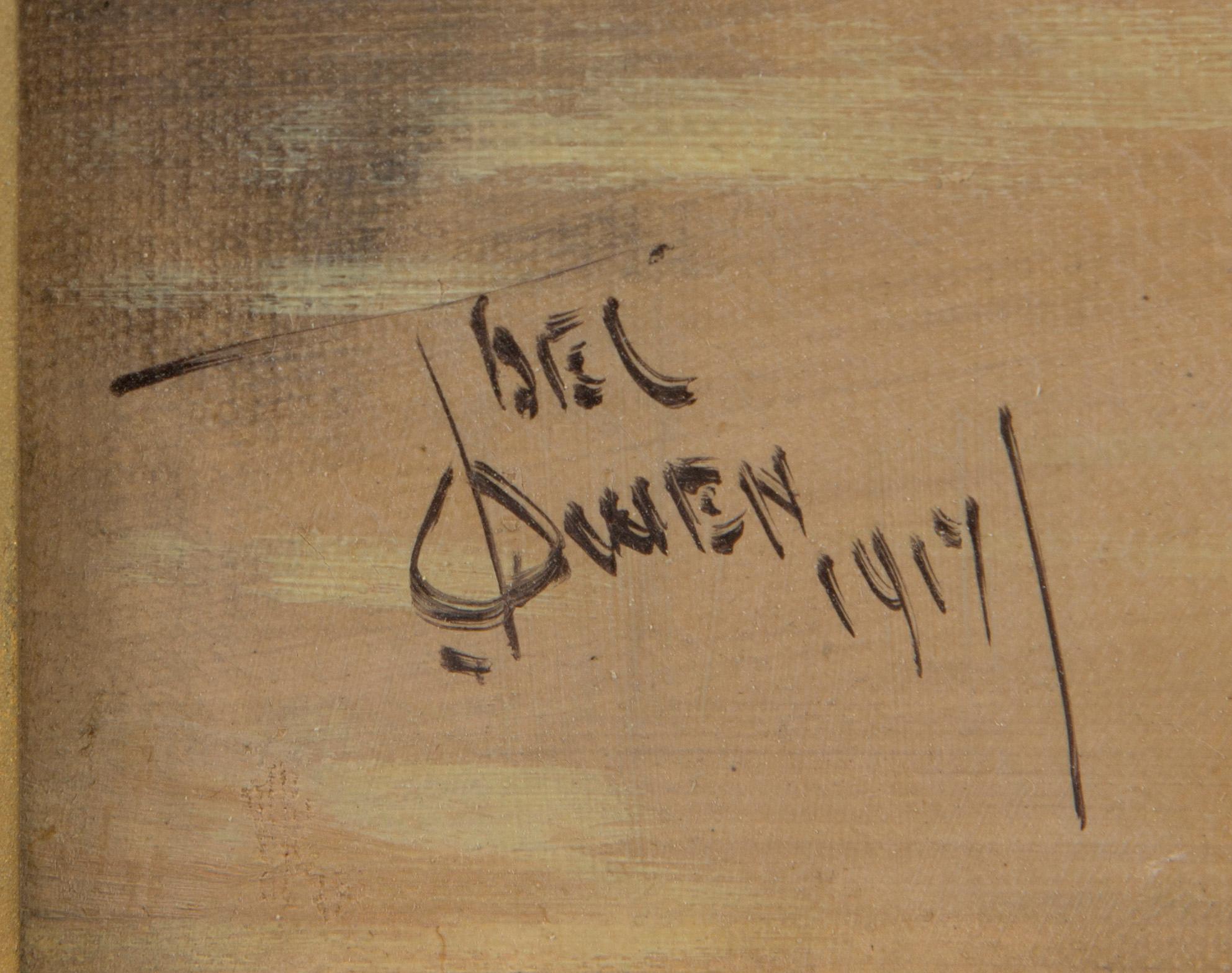 Joel Owen, (Francis E Jamieson), Vuoristomaisema ylhäältä.