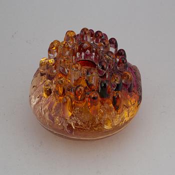 GÖRAN WÄRFF, a glass sculpture, Kosta, unik, signed.