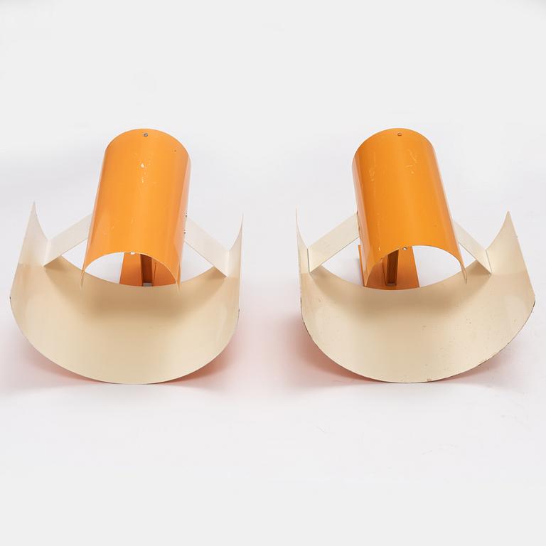 A pair of wall lights, AB Bruno Herbst, second half of the 20th Century.