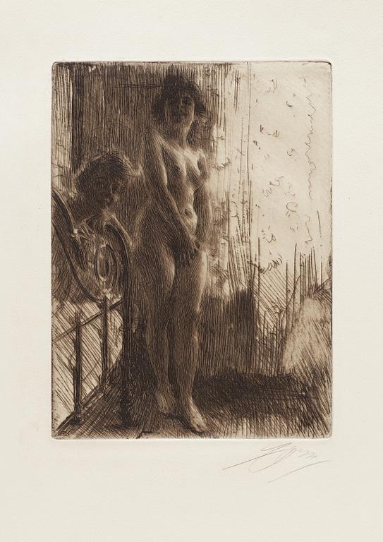 Anders Zorn, Dunkelt hörn.