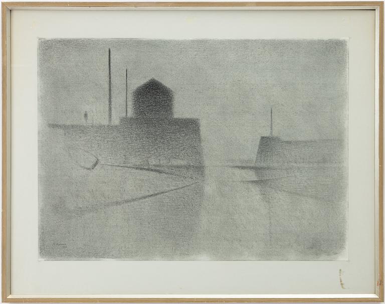 Gunnar Norrman, Harbour motif.