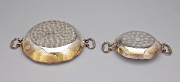 FAT, 2 st, sterlingsilver, Peru, 1900-tal. Tot vikt ca 638 g.