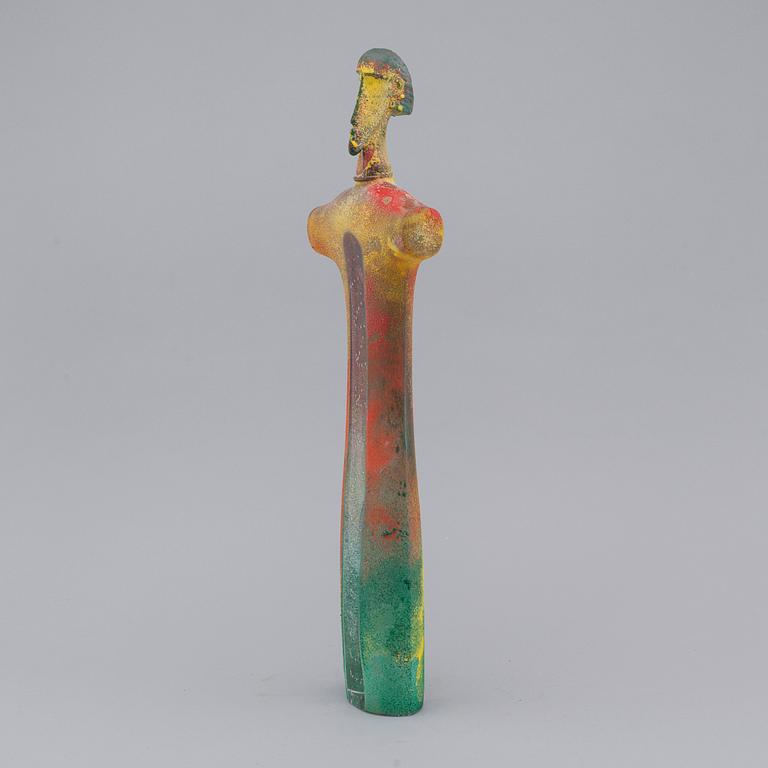 A unique glass sculpture by Kjell Engman.