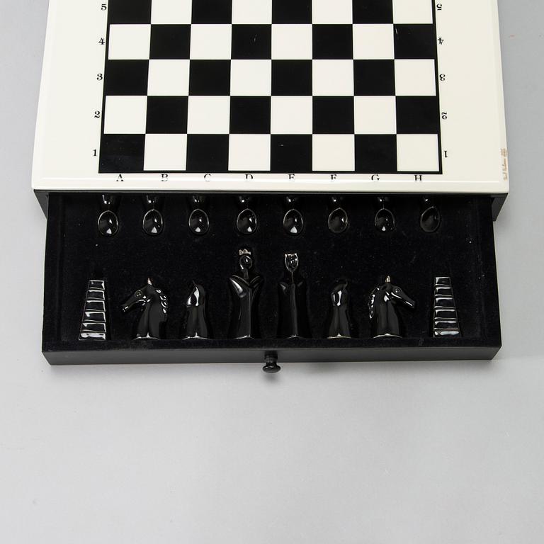 Pauli Partanen, schackspel, stämpelsignerat Pauli Partanen Arabia, Finland. 1975-81.