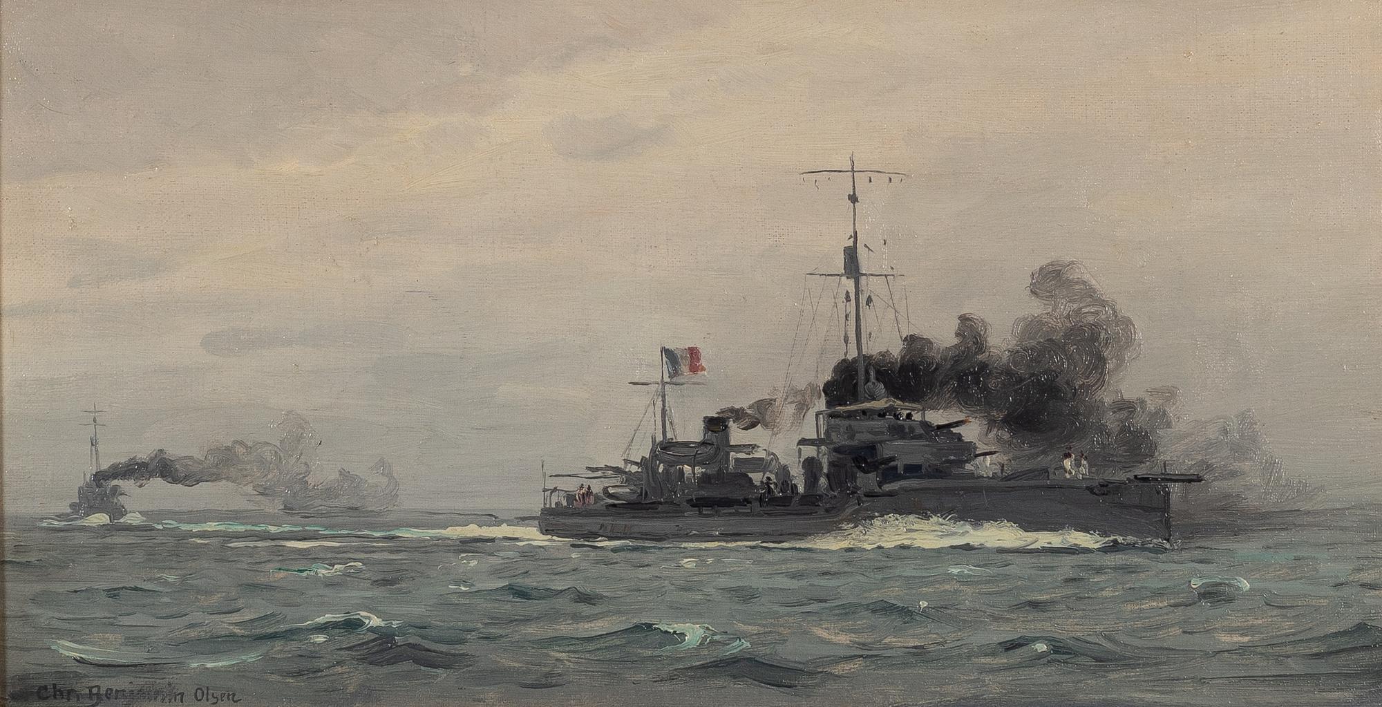 Christian Benjamin-Olsen, French torpedo boats.