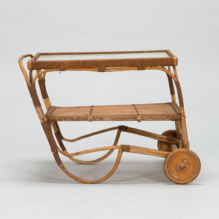 Serveringsvagn, 1900-talets mitt.