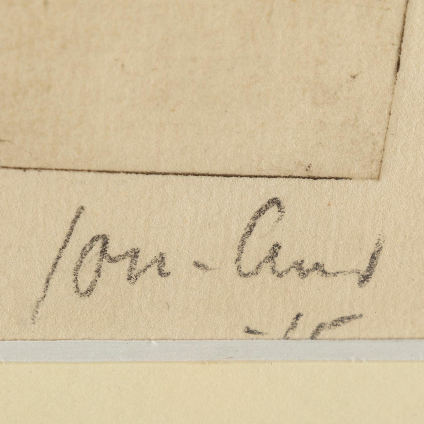 JOHN JON-AND, etsning. Sign och dat -15. Numr 6/30.