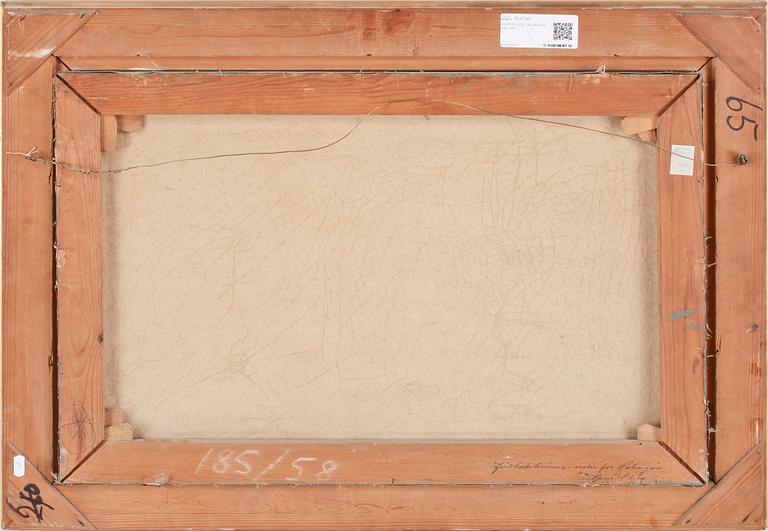 HANS HILSÖE, olja på duk, sign.