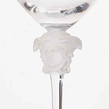 Versace, an 18 piece 'Medusa' glass service, Rosenthal, Germany.