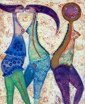 107. Max Walter Svanberg, Motif with three women.