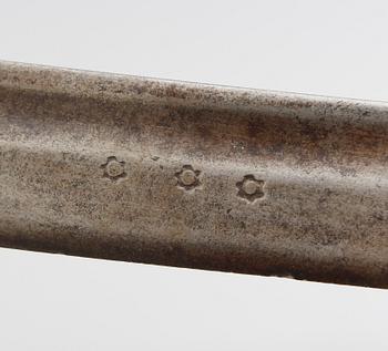 SABEL, stål, sannolikt Indien 1800-tal.
