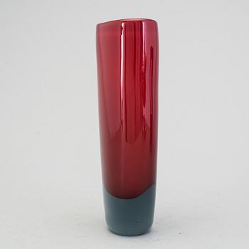 A glass vase by Vicke Lindstrand, Kosta 1950´s.