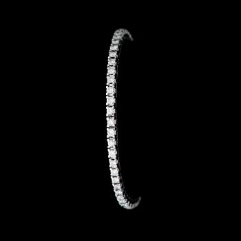 A BRACELET, brilliant cut diamonds, 18K white gold.