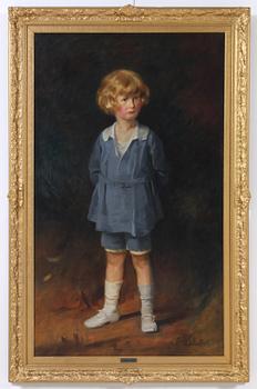 EDMOND BROCK, tillskriven, olja på duk, sign o dat 1919.