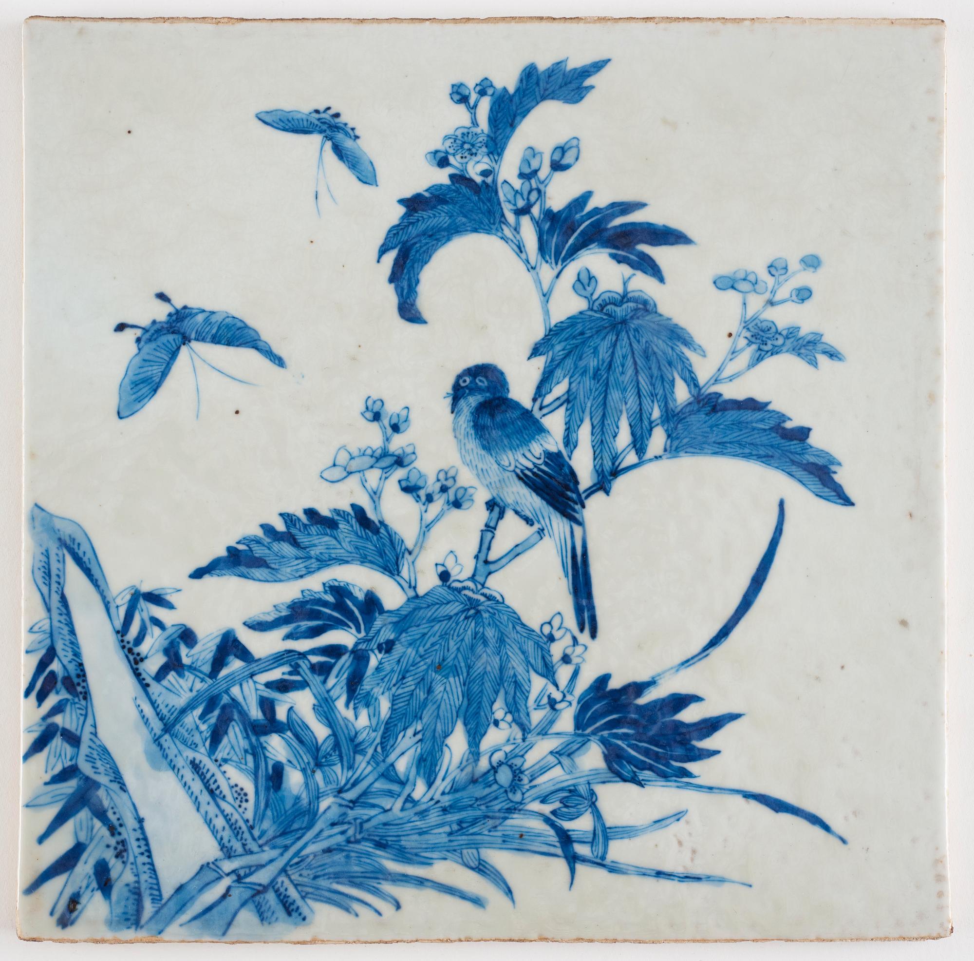 A Chinese six fold screen, Qing dynasty, 19th Century.
