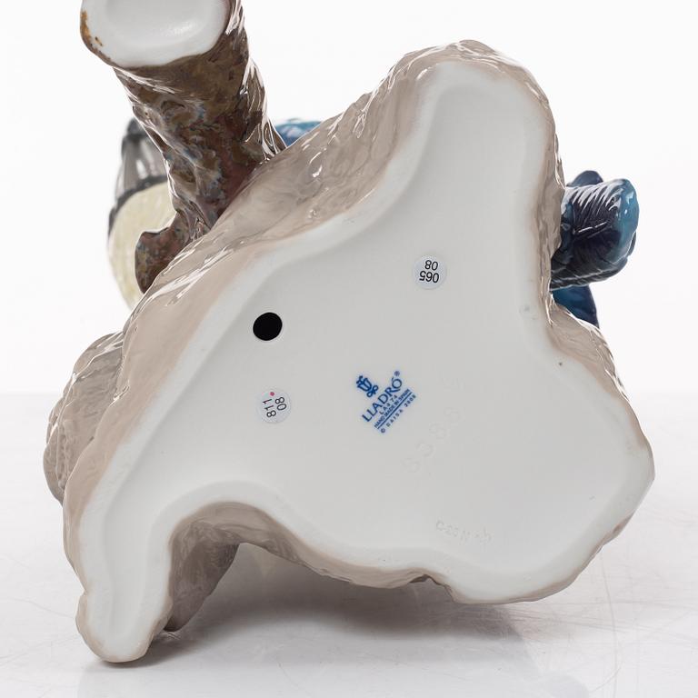 Lladró, figurin, "Macaw Bird", Spanien.