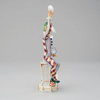 A Peter Strang porcelain figure, Meissen, Germany.