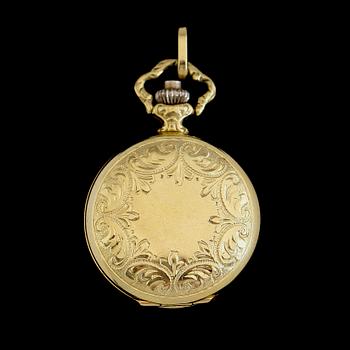 SAVONETTEUR, 14K guld, Nilax. Total vikt ca 15 g.