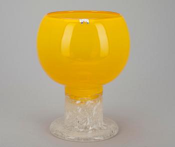 POKAL, glas, signerad, Kaj Franck, Notsjö, 1900-talets senare hälft.