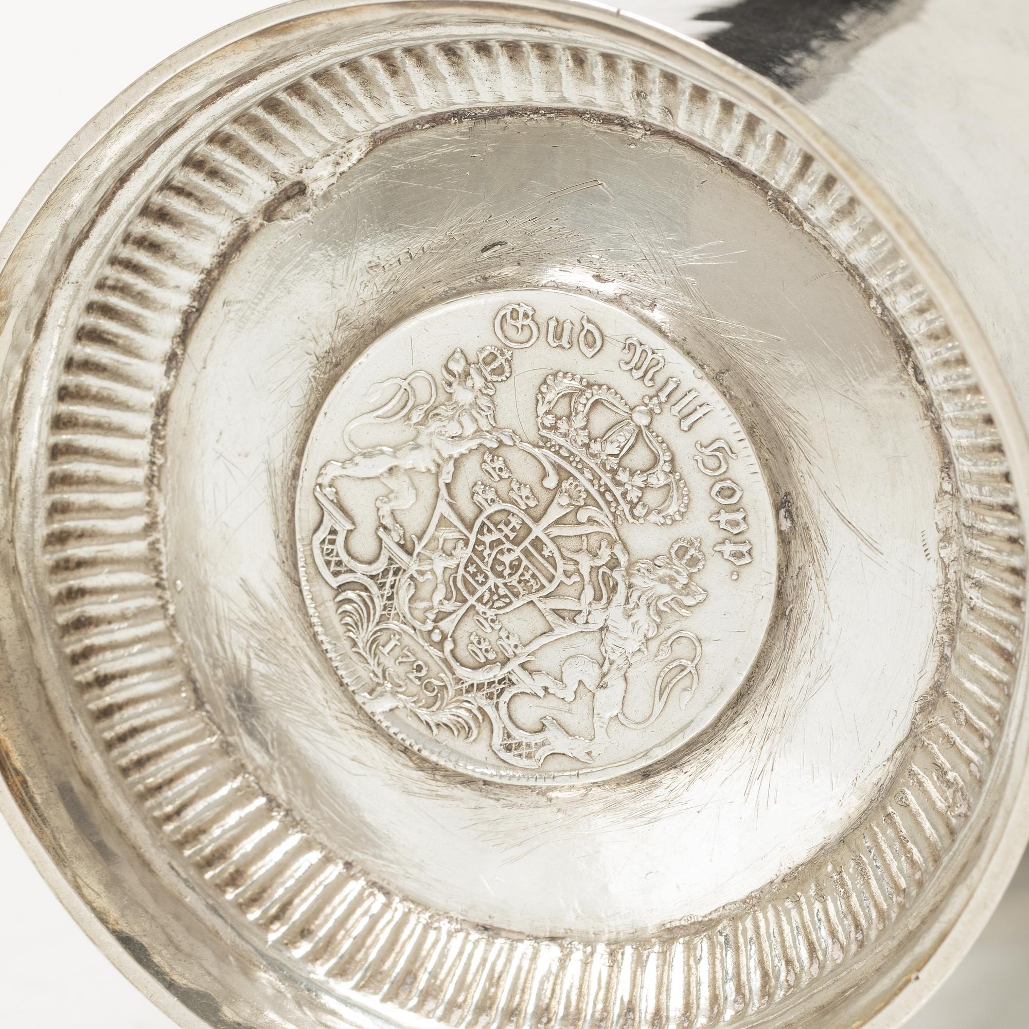 Petter Gillberg, bägare, silver, Varberg 1790.