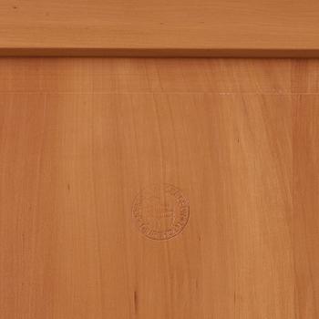 Carl-Axel Acking, A Carl-Axel Acking pear wood Swedish Modern cabinet, executed by carpentry Jörgen Andersson, Djursholm Stockholm 1943.