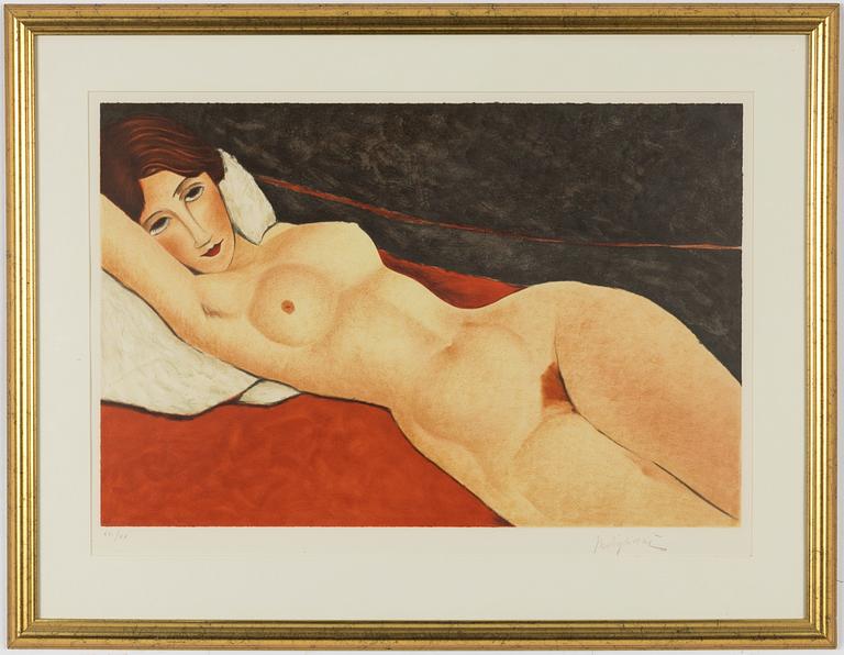 Amadeo Modigliani, "Nu Couché".