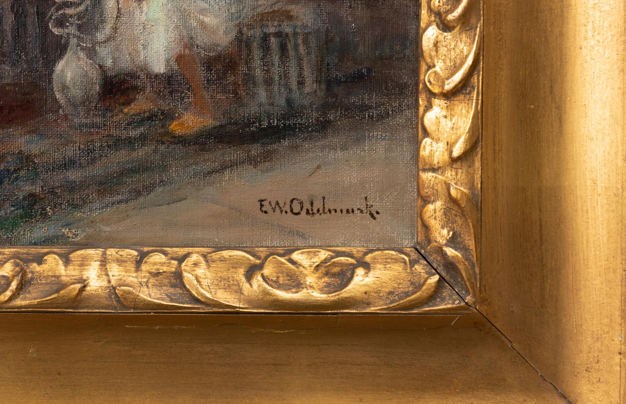 Frans Wilhelm Odelmark, "På en balkong, Kairo".