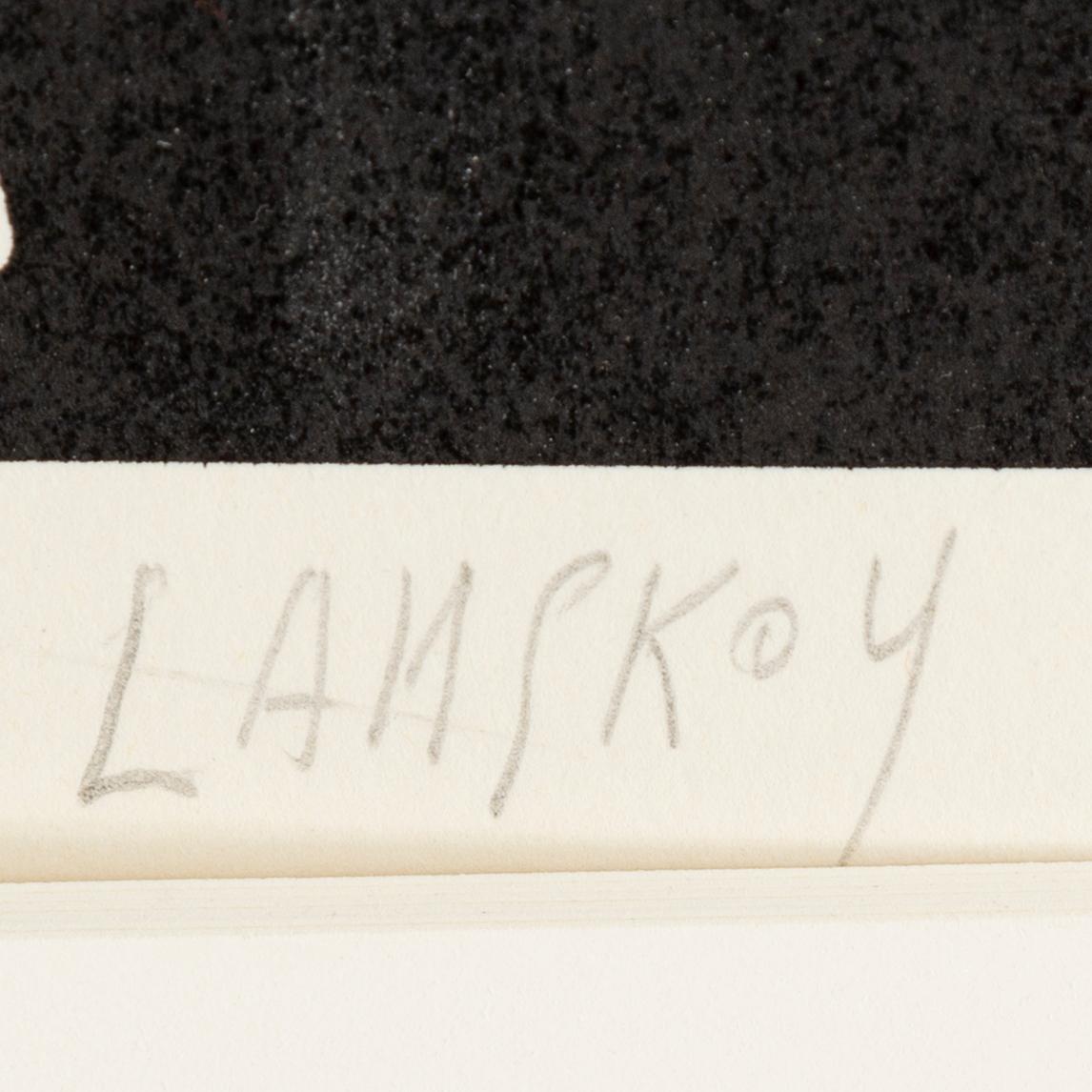 ANDRÉ LANSKOY, färglitografier, 2 st, signerade och numrerade 53/100 samt 54/100.