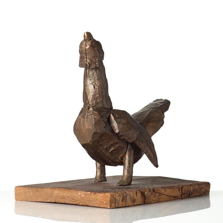 TORSTEN RENQVIST, sculpture, bronze. Signed and with foundry marks.