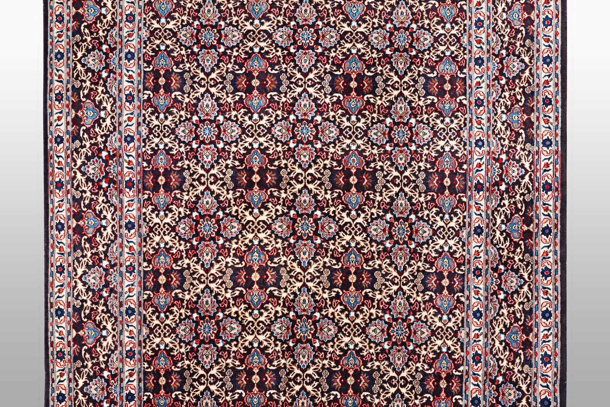 A carpet, Moud, ca 286 x 200 cm.
