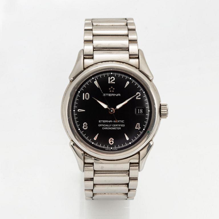 Eterna-Matic, Eterna 1948, Chronometer, wristwatch, 36,5 mm.