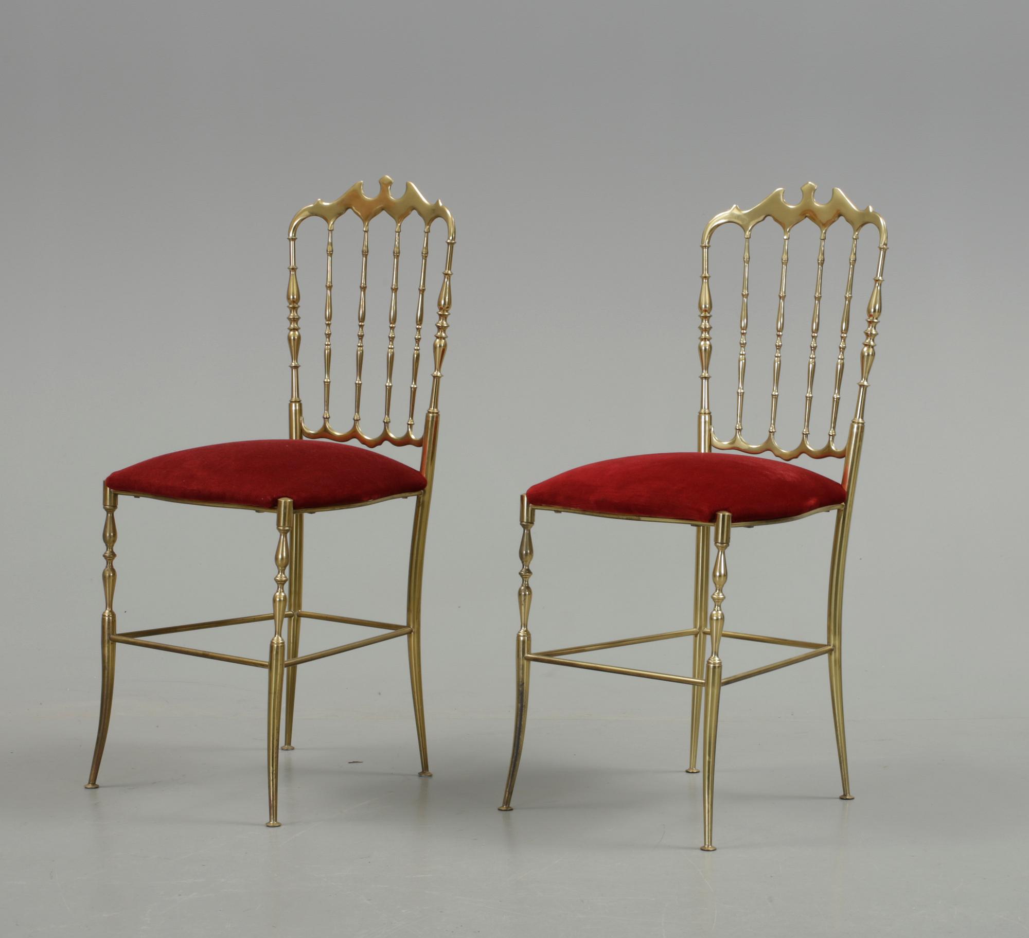 STOLAR, 2 st, Chiavari, Italien, 1900-talets mitt.