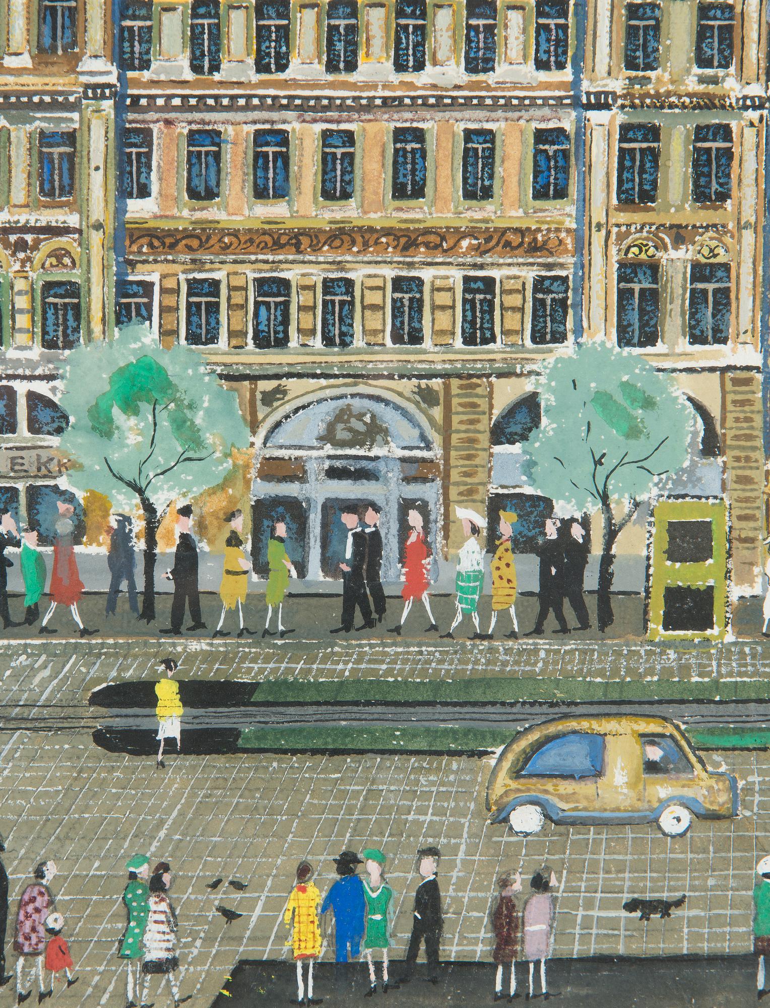 Håkan Brunberg, Mannerheim avenue in Helsinki.