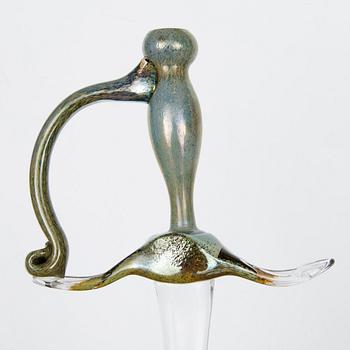 SVÄRD, 2 ST, glas, 1900-tal.