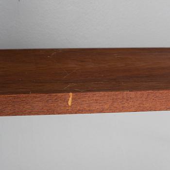 VÄGGHYLLA, teak, 1960-tal.