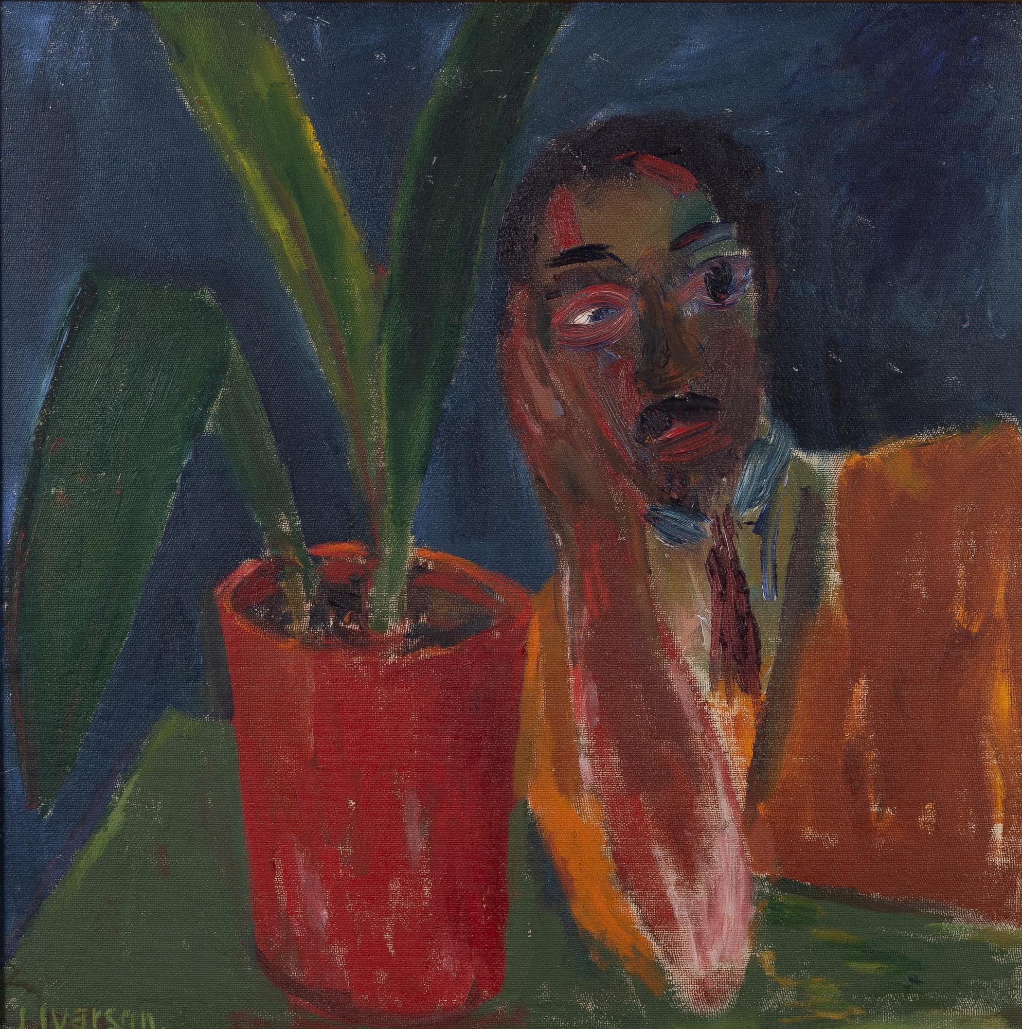 Ivan Ivarson, "Man och aspidistra".