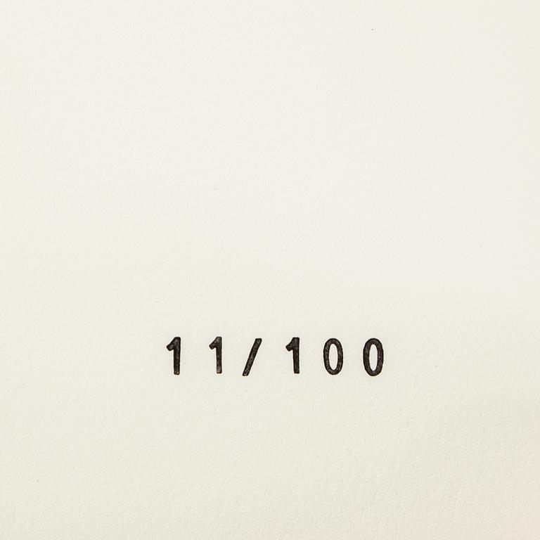 JENNY LEXANDER, pigment print, signed Jenny Lexander in pencil. Edition 11/100.