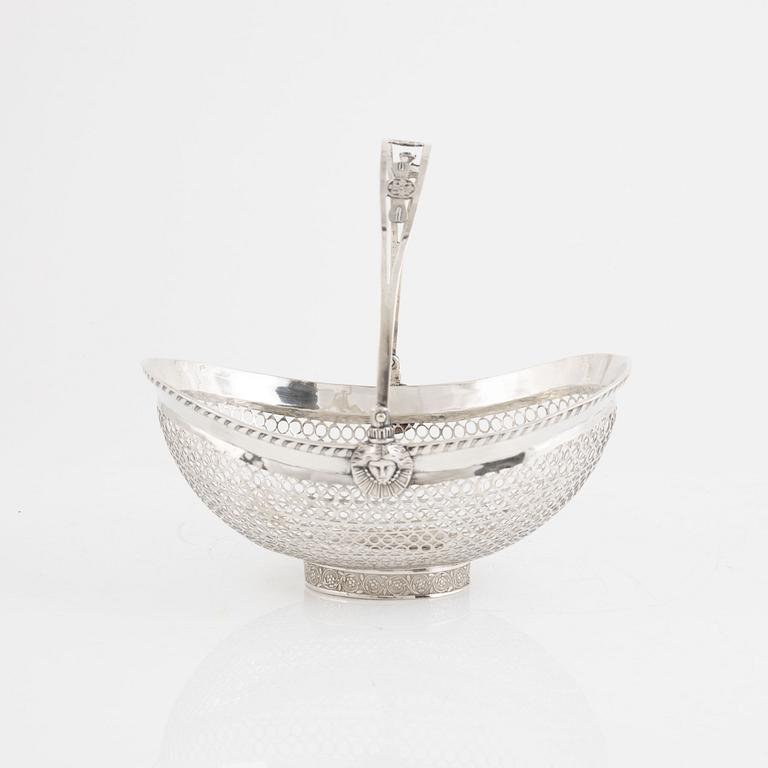 Korg, silver, St. Petersburg, tidigt 1800-tal.