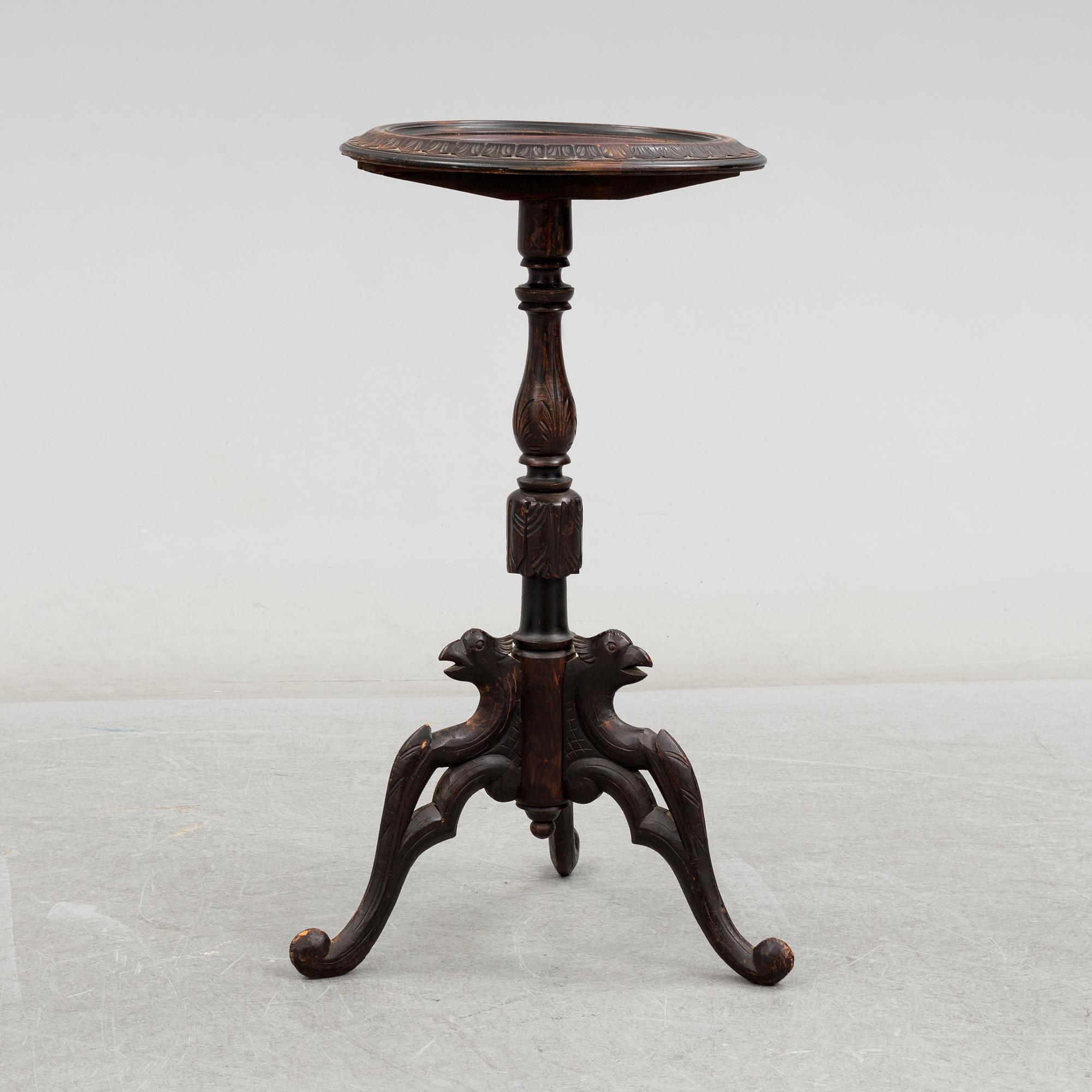 PIEDESTAL / BORD, barockstil, 1900-tal.