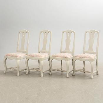 Chairs, 4 pcs, Rococo style.